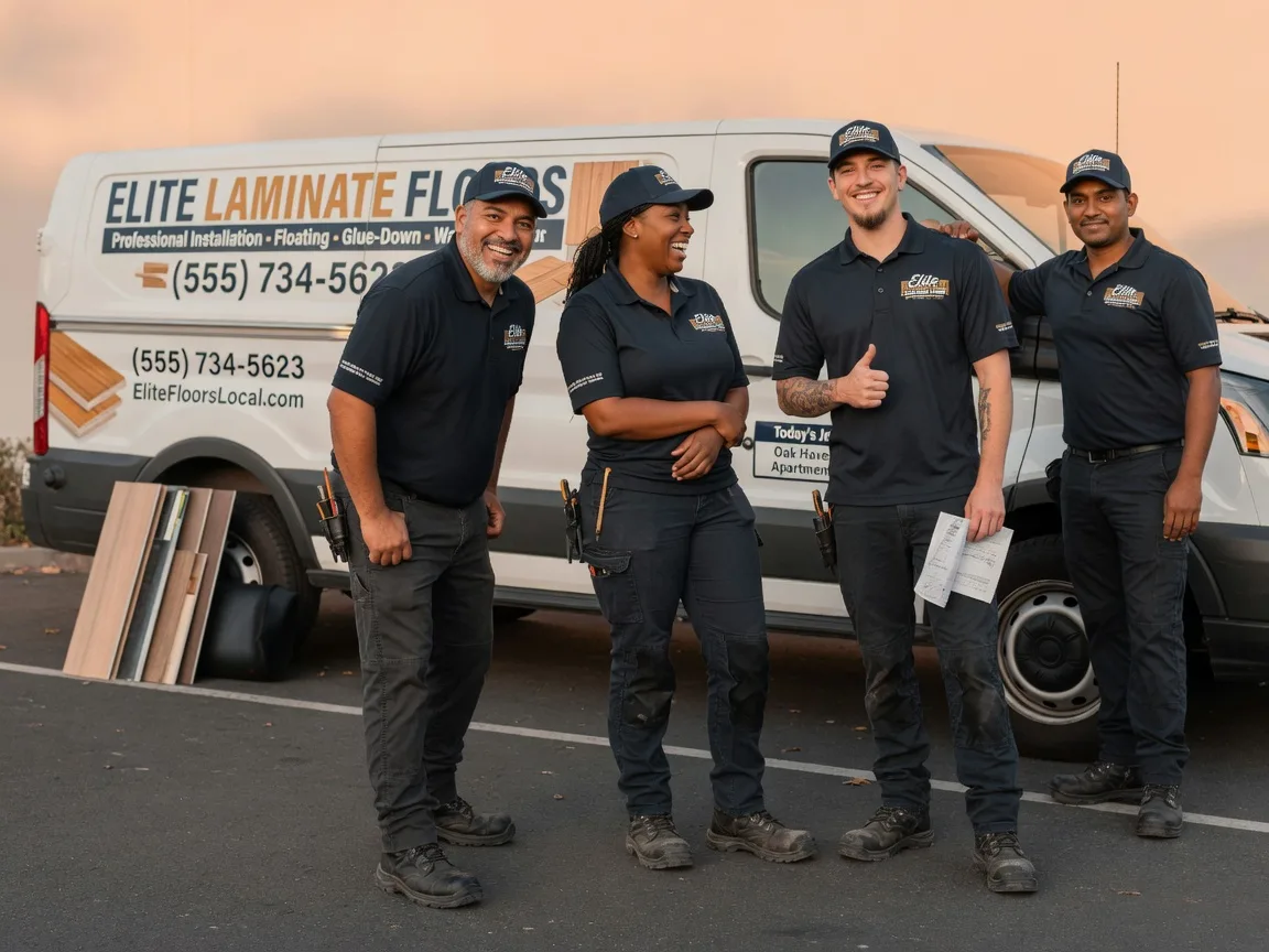 Laminate flooring installation company in Banks, ID